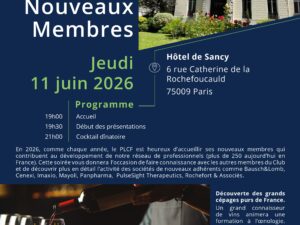 Soirée Nouveaux Membres